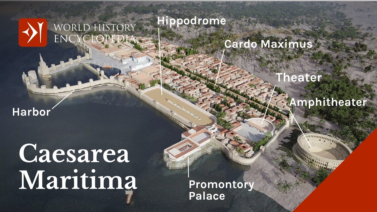 The Lost Roman Harbor of Caesarea Maritima | Rome’s Ancient Maritime Wonder. An Overview