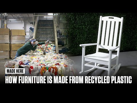 Upload mp3 to YouTube and audio cutter for How Furniture is Made from Recycled Plastic  | Made Here | Popular Mechanics download from Youtube