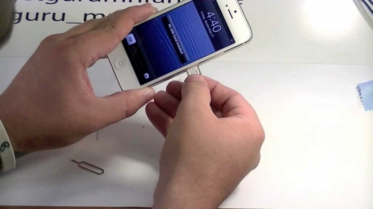 How to remove iPhone 6 iPhone 6 Plus Sim card! Also for