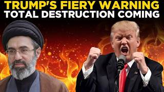 LIVE: TRUMP TO IRAN, YOU BROKE THE DEAL, NOW PAY, – Fiery Warning To End Whole Civilization