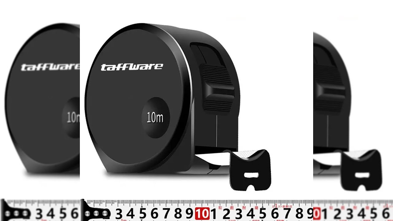 Pratinjau video produk Taffware Meteran Roll Tape Measure Lock System 18mm 5M - DSH-19