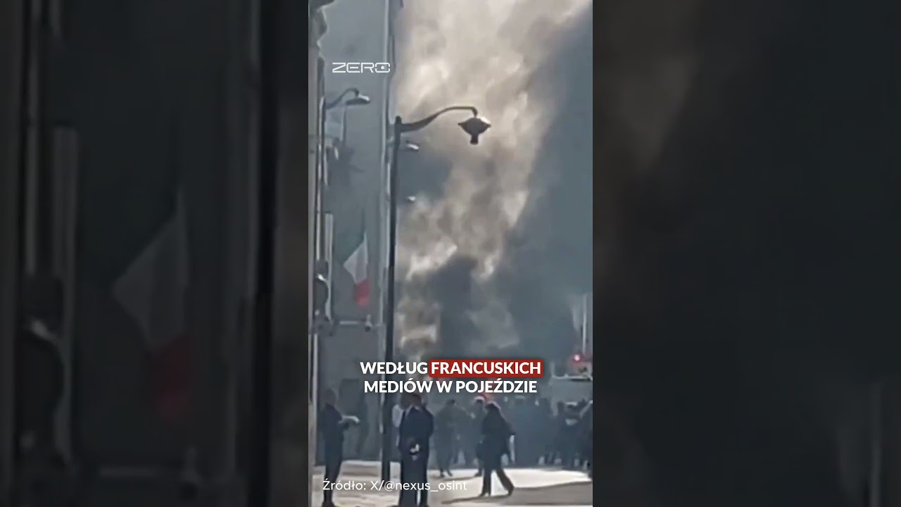 EKSPLOZCJA W PARYŻU. ZAMACH? WYPADEK?