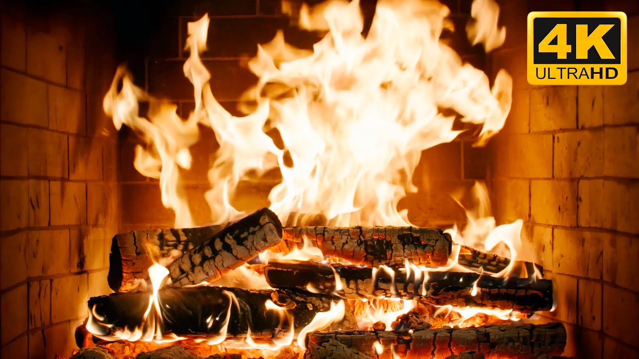 🔥 Fireplace ASMR That Will Calm Your Mind with Cozy Hearth Crackles and Dim Ember Fire for Rest