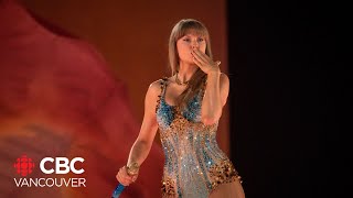 Taylor Swift takes the stage for her second to last show in Vancouver