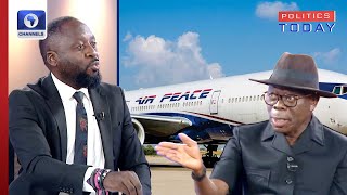 Air Peace Disagrees With Oshiomhole, Says Senator Didn't Check In Online