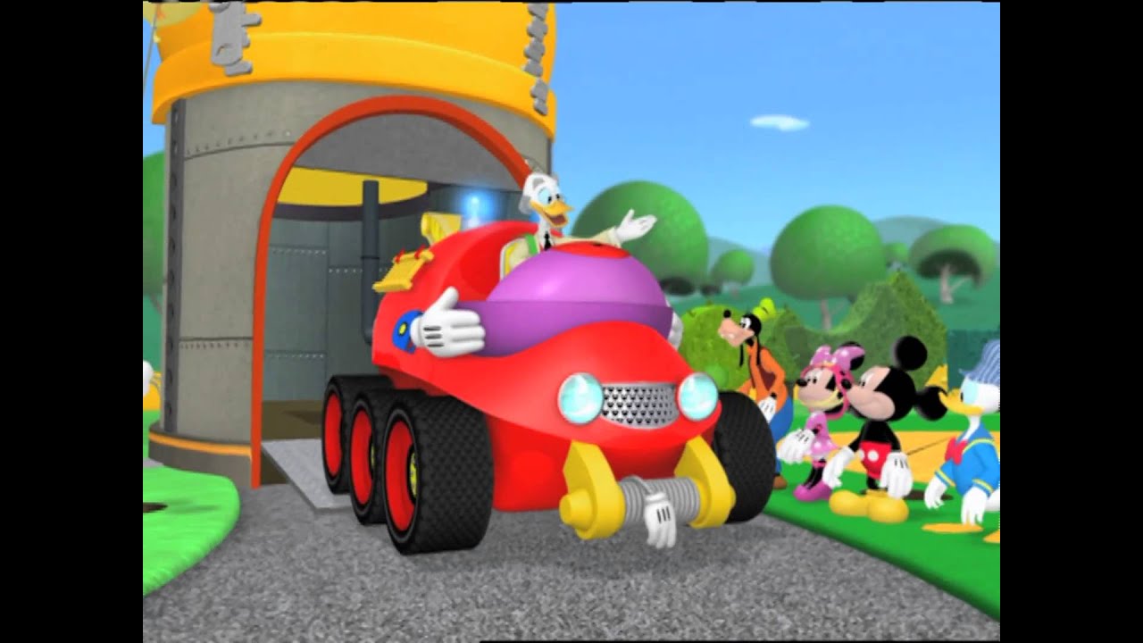 Mickey Mouse Clubhouse Road Rally stunt - YouTube