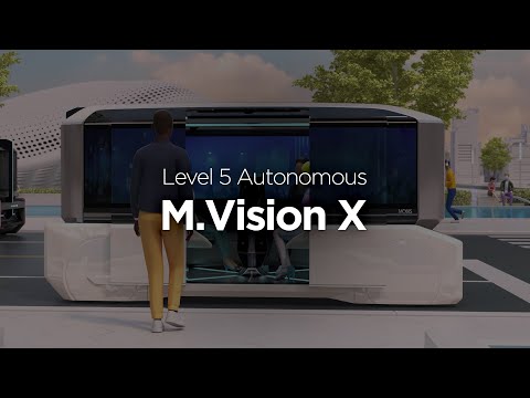 Hyundai Mobis unveils M.Vision X, future PBV (Purpose Built Vehicle) on full autonomous driving at IAA Mobility 2021