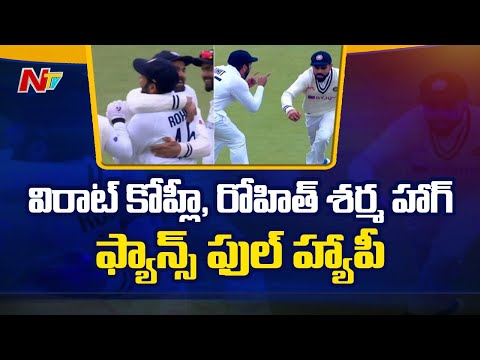 Netizens enjoy Virat Kohli hugging Rohit Sharma after Jonny Bairstow's dismissal at Lord's Netizens enjoy Virat Kohli hugging Rohit Sharma after Jonny Bairstow's dismissal at Lord's