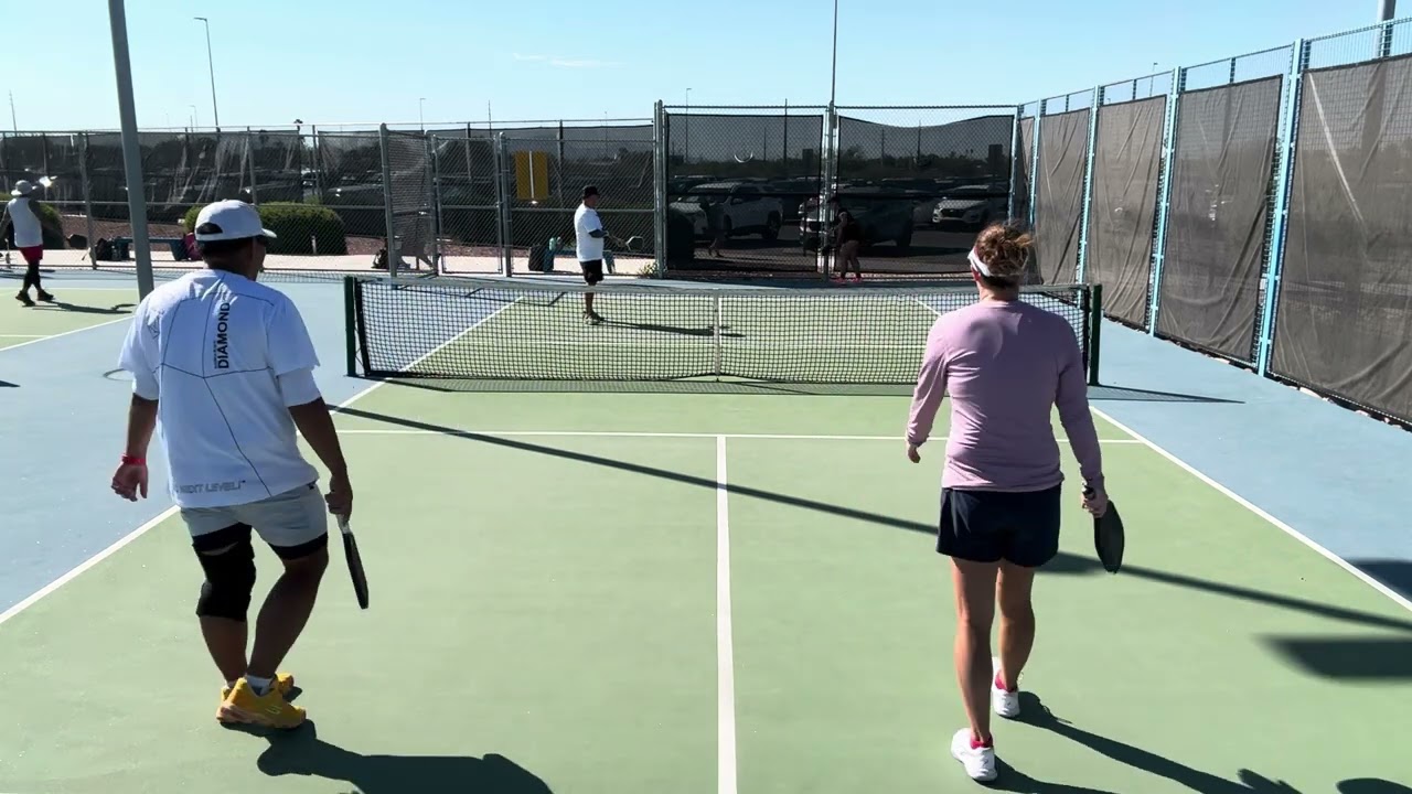 7 David and Heather vs Pat and Frank