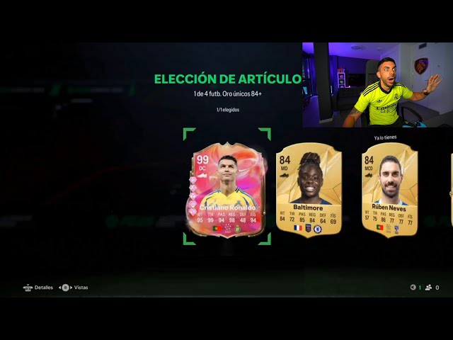 10 VICTORIAS = CRISTIANO RONALDO 99 FUTTIE EN JULIO... SE CELEBRA??? EA FC 25 - DjMaRiiO