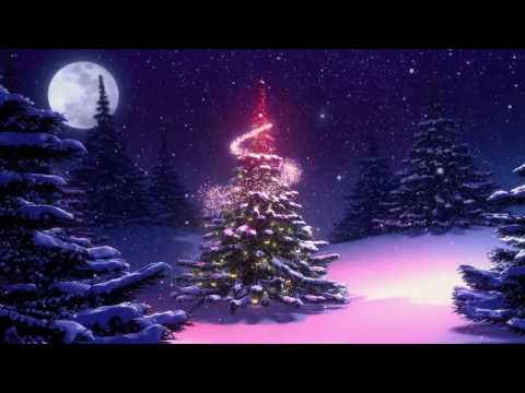 Fondos animados Arbol de navidad nieve Full HD animated background