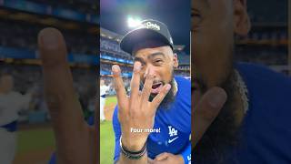 Live reactions on the field from your 2025 NL Champs! #dodgers #sports #losangeles