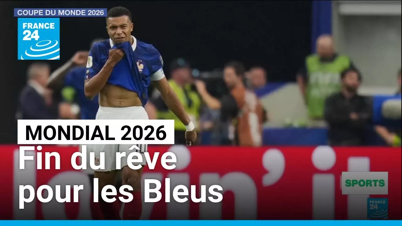 Coupe du monde : fin du rêve pour les Bleus, battus par l'Espagne • FRANCE 24