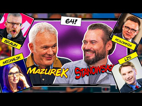 MAZUREK & STANOWSKI #64 - HOŁOWNIA RANDKUJE Z KACZYŃSKIM. GROK OBRAŻA GIERTYCHA I JANA PAWŁA II