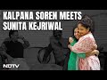 Sunita Kejriwal | Arvind Kejriwal, Hemant Sorens Wives Meet In Delhi: Will Fight Together