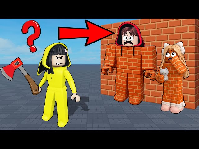 Yuta, Mio Dan Baby Celine Nyamar Jadi Tembok Waktu Main Petak Umpet || ROBLOX