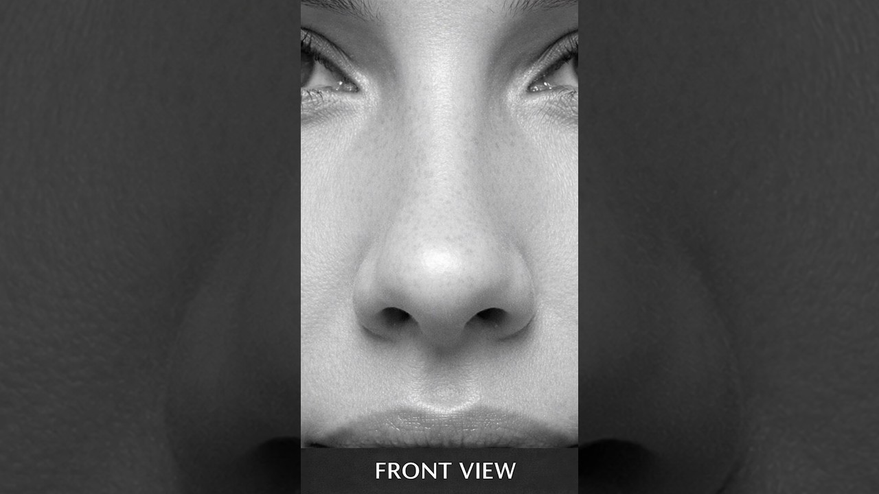 Now how to Draw Realistic- Nose #portrait #shortsfeed #shorts #drawing #drawingtutorial #facedrawing