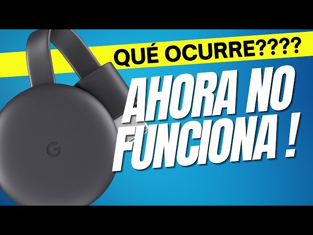 ❌ CHROMECAST NO FUNCIONA: Error "Dispositivo no fiable" (QUÉ OCURRE Y QUÉ HACER)