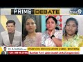 లైవ్ డిబేట్ లో పవన్ ను సీఎం అన్న వైసీపీ మహిళ | Prime Debate | Prime9 News  - 06:40 min - News - Video