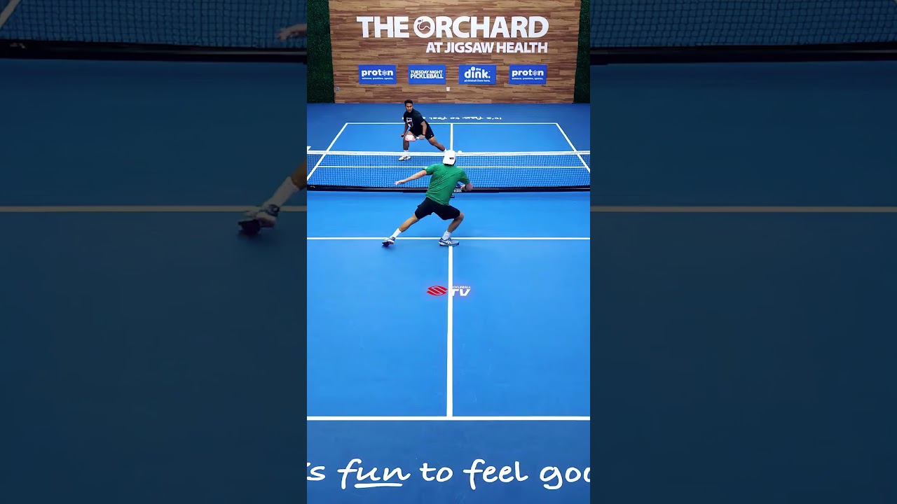 Covering the entire court 👏 🔥 #pickleball #pickleballislife #pickleballhighlights