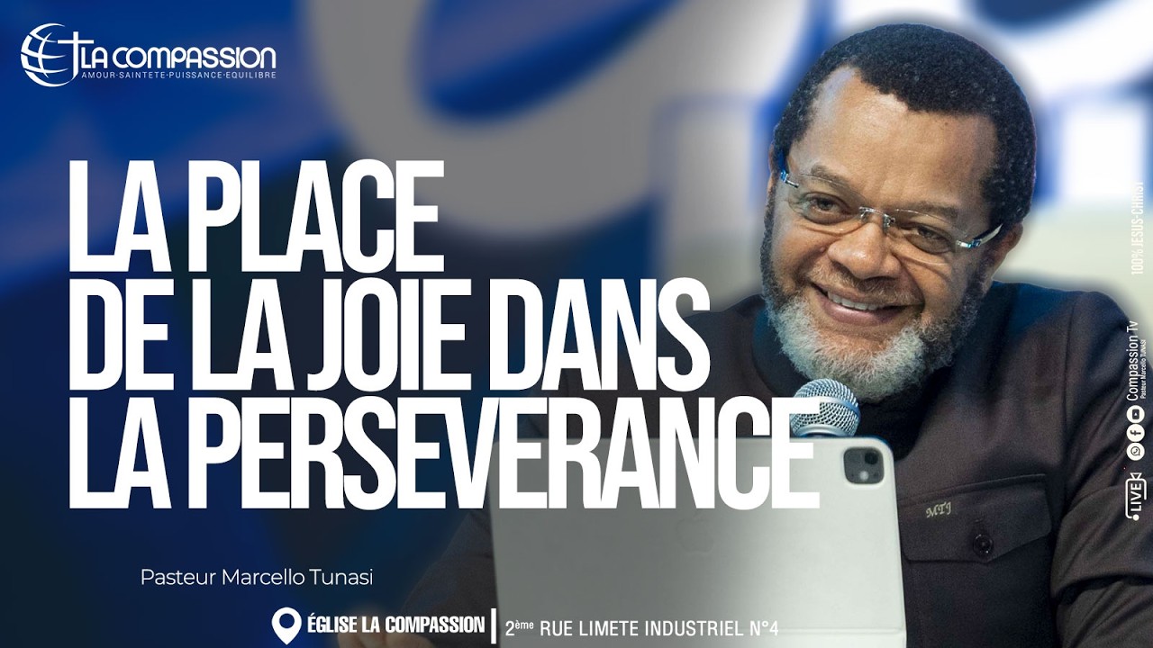LA PLACE DE LA JOIE DANS LA PERSEVERANCE - PAST MARCELLO TUNASI _ÉCOLE BIBLIQUE POUR TOUS - 22.04.26