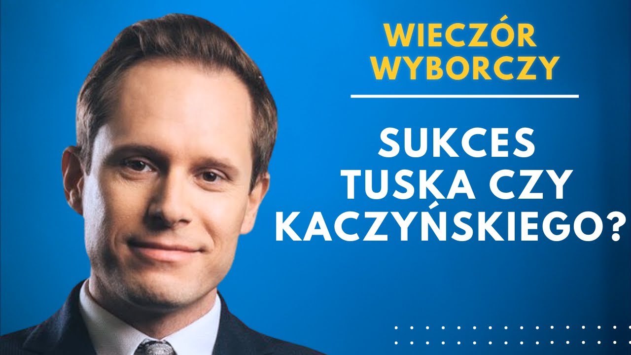 Wieczór wyborczy Wirtualnej Polski - didaskalia#