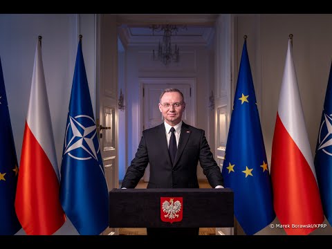 [Tłumaczenie PJM] Orędzie noworoczne Prezydenta RP Andrzeja Dudy