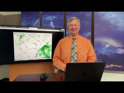 screenshot of youtube video titled Weekend Weather Update: July 31 - Aug 2, 2026 | SC Weather