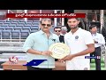 HCA President Jagan Mohan Rao Gifted 10 Lakhs To Hyderabad Team | V6 News  - 00:44 min - News - Video