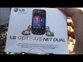 Unboxing LG Optimus Net Dual -  P698