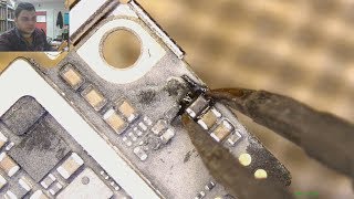 iphone 7 no power shorted تتبع العطل في تصليح ايفون 7 لا يفتح ...