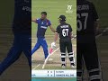 Naseer Khan Maroofkhil catches the non-striker Ewald Schreuder short 👀#U19WorldCup #Cricket  - 00:31 min - News - Video