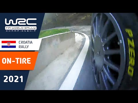 Pirelli at work! Onboard / on-tire with Craig Breen on SS5 WRC Croatia Rally 2021