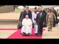 Pope Francis arrives in conflict-hit Congo