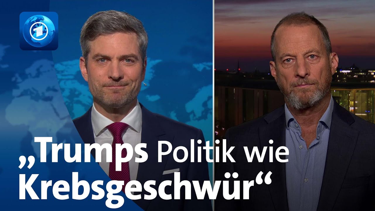 Lässt sich Trump so besiegen? Nach den Siegen der Demokraten in den USA | tagesthemen-Interview