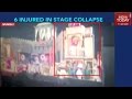 Caught On Camera: Stage Collapses During School Event