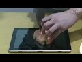 Huawei MediaPad 10 FHD Screen Test- Cutting Apples on the Tablet