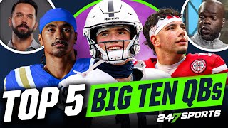 Who Will Be The Top 5 Big Ten QBs In 2025-26? 🏈 | College Football, Penn State, Nebraska, Indiana