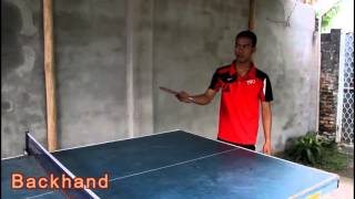 Video pembelajaran tenis meja HapHap  animegue.com