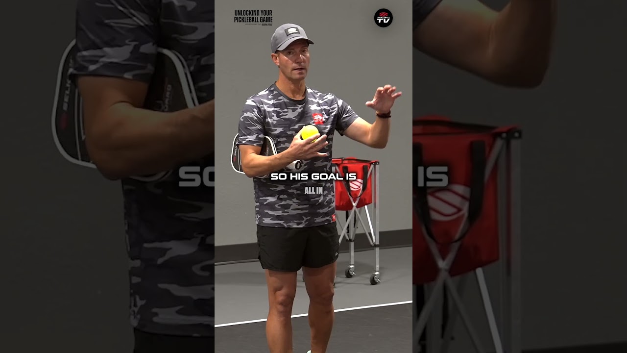 Improve your strategy to get to the kitchen line with pro coach 🙂‍↕️@markpricepickleball