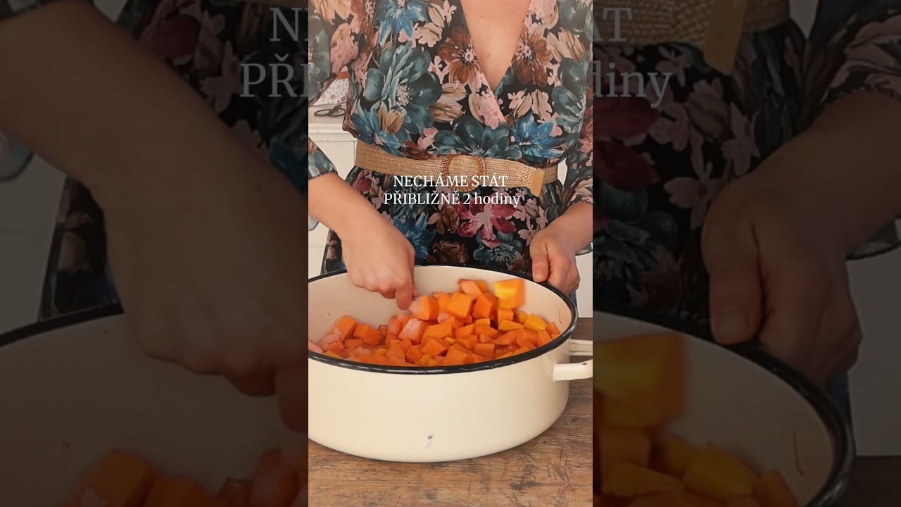 Zkuste místo ovoce zeleninu a připravte si dýňový kompot, který chutná hlavně dětem #toprecepty