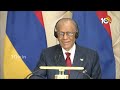 LIVE: PM Modi, Mauritius PM Dr. Ramgoolam joint press meet in Varanasi | 10TV  - 07:11 min - News - Video