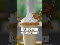 Indulge in the creamy bliss of Banoffee Milkshake.. #shorts #youtubeshorts