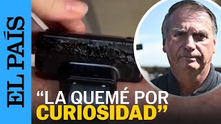 Bolsonaro, expresidente de Brasil, está preso y dice que quemó su tobillera “por curiosidad”