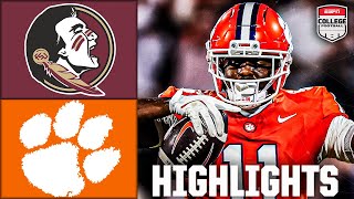 Florida State Seminoles vs. Clemson Tigers | Full Game Highlights | ESPN College Football