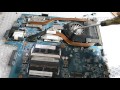 Разборка и чистка ноутбука Packard Bell MS2290