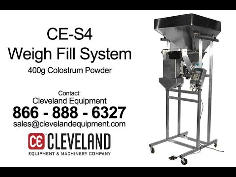 CE-S4 Weigh Filler - 400g Colostrum Powder