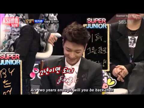 yesung sing for Leeteuk ^ ^