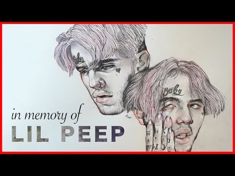 В ПАМЯТЬ О LIL PEEP / In memory of Lil Peep SPEEDPAINT