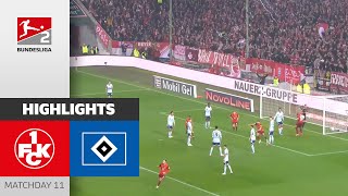 Fast-Paced Duel | 1. FC Kaiserslautern — Hamburger SV 3-3 | All Goals | MD 11 – Bundesliga 2 — 2023